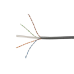 Bobina de Cable UTP Reelex, de 4 Pares, Desempeño Cat6, PVC (CM), Color Gris, 24 AWG, 305 Metros (1000 Pies)