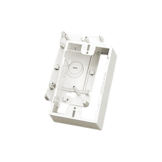 Caja de Montaje Superficial, Para Placas de Pared (Face Plates), Color Blanco Caja de Montaje Superficial, Para Placas de Pared (Face Plates), Color Blanco