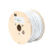 Bobina de Cable Blindado F/UTP de 4 Pares, Z-MAX, Cat6A, Soporte de Aplicaciones 10GBase-T, CM, Color Blanco, 305 Metros (1000 Pies) Bobina de Cable Blindado F/UTP de 4 Pares, Z-MAX, Cat6A, Soporte de Aplicaciones 10GBase-T, CM, Color Blanco, 305 Metros (1000 Pies)