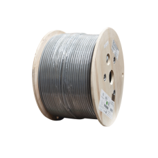 Bobina de Cable Blindado F/UTP de 4 Pares, Z-MAX, Cat6A, Soporte de Aplicaciones 10GBase-T, CM, Color Gris, 305 Metros (1000 Pies) Bobina de Cable Blindado F/UTP de 4 Pares, Z-MAX, Cat6A, Soporte de Aplicaciones 10GBase-T, CM, Color Gris, 305 Metros (1000 Pies)