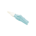 Conector de Fibra Óptica Pre-Pulido LightBow LC Simplex, Multimodo 50/125 (OM3/OM4), Re-Terminable, Color Aqua