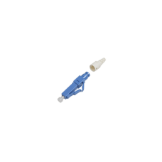 Conector de Fibra Óptica Pre-Pulido LightBow LC/UPC Simplex, Monomodo OS1/OS2, Re-Terminable, Color Azul