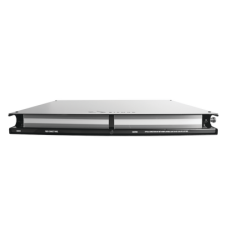 Panel de Conexión de Fibra para Rack de 19in, Bandeja Fija, Acepta 3 Placas Quick Pack, Hasta 72 Fibras, 1 UR