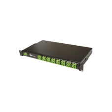 Splitter PON Tipo Panel de 1X32, con Conectores SCU de Entrada y SCU de Salida, 1UR, Color Negro