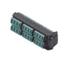 Placa Acopladora LightVerse, 12 Conectores Dúplex LC/UPC Shuttered, Acepta hasta 24 Fibras Multimodo OM3 y OM4 Placa Acopladora LightVerse, 12 Conectores Dúplex LC/UPC Shuttered, Acepta hasta 24 Fibras Multimodo OM3 y OM4