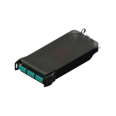 Cassette para Empalme (Fusión) LightVerse, Hasta 12 Fibras, Conectores LC/UPC Shuttered, para Fibra Multimodo OM4, 900um, 1 Metro (3.28 Pies)