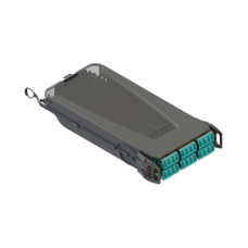 Cassette para Empalme (Fusión) LightVerse, Hasta 24 Fibras, Conectores LC/UPC Shuttered, para Fibra Multimodo OM4, 900um, 1 Metro (3.28 Pies)