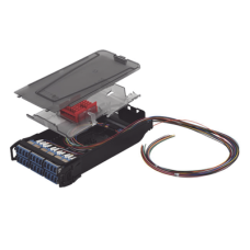 Cassette para Empalme (Fusión) LightVerse, Hasta 24 Fibras, Conectores LC/UPC Shuttered, para Fibra Monomodo, 900um, 1 Metro (3.28 Pies)