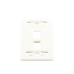 Placa de Pared Modular 10G MAX de 2 Salidas, Color Blanco