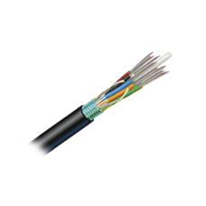 Cable de Fibra Óptica de 12 Hilos, OSP (Planta Externa), No Armada, Gel, MDPE (Polietileno de Media Densidad), Monomodo OS2, 1 Metro (3.28 Pies)