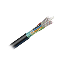 Cable de Fibra Óptica 6 Hilos, OSP (Planta Externa), Armada, Gel, HDPE (Polietileno de Alta Densidad), Multimodo OM3 50/125 Optimizada, 1 Metro (3.28 Pies)
