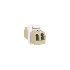 Módulo Acoplador MAX de Fibra Óptica, LC Duplex, Compatible con Monomodo y Multimodo, Color Blanco Módulo Acoplador MAX de Fibra Óptica, LC Duplex, Compatible con Monomodo y Multimodo, Color Blanco