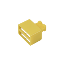 Clip de Puente, Para Uso con Regletas S66 de Siemon, de 1 par, Color Amarillo