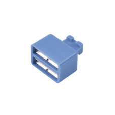 Clip de Puente, Para Uso con Regletas S66 de Siemon, de 1 Par, Color Azul