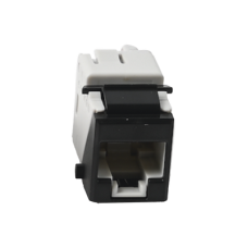 Jack Ultramax Cat5e, UTP, Tipo Keystone, Color Negro, Punch Down
