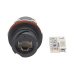 Conector Z-MAX Industrial (Ruggedized), Cat6A, Blindado, Uso Exterior IP66/IP67