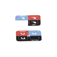 Icono Ultramax para Identificación de Jacks, Color Negro, Bolsa con 100 Piezas