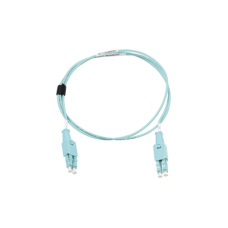 Jumper de Fibra Óptica BladePatch LC-LC Duplex, LS0H, Multimodo 50/125 OM3, OFNR, Color Aqua, 1 Metro