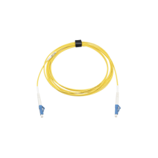 Jumper de Fibra Óptica Monomodo (OS2), XGLO, Riser, LC/UPC-LC/UPC Simplex, ONFR, Color Amarillo, 3 Metros (9.84 Pies)