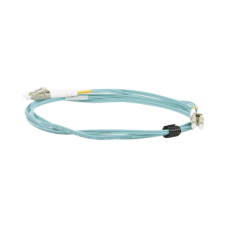 Jumper de Fibra Óptica Multimodo 50/125 XGLO OM3, LC-LC Duplex, OFNR, Color Aqua, 2 Metros (6.56 Pies) Jumper de Fibra Óptica Multimodo 50/125 XGLO OM3, LC-LC Duplex, OFNR, Color Aqua, 2 Metros (6.56 Pies)