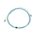 Jumper de Fibra Óptica Multimodo 50/125 XGLO OM3, LC-LC Duplex, OFNR, Color Aqua, 3 Metros (9.84 Pies)