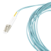 Jumper de Fibra Óptica Multimodo 50/125 XGLO OM3, LC-LC Duplex, OFNR, Color Aqua, 7 Metros (22.97 Pies)