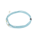 Jumper de Fibra Óptica Multimodo 50/125 XGLO OM3, LC-LC Duplex, OFNR, Color Aqua, 7 Metros (22.97 Pies)