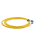 Jumper de Fibra Óptica Monomodo (OS2), XGLO, Riser, LC/UPC-LC/UPC Duplex, OFNR, Color Amarillo, 7 Metros Jumper de Fibra Óptica Monomodo (OS2), XGLO, Riser, LC/UPC-LC/UPC Duplex, OFNR, Color Amarillo, 7 Metros