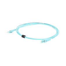 Jumper de Fibra Óptica BladePatch LC-LC Duplex, Multimodo 50/125 OM4, OFNR, Color Aqua, 3 Metros