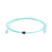 Jumper de Fibra Óptica BladePatch LC-LC Duplex, Multimodo 50/125 OM4, OFNR, Color Aqua, 3 Metros