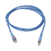 Patch Cord Tipo BladePatch, Desconexión Desde la Bota, Cat6, 7ft, Color Azul, Versión Bulk (Sin Empaque Individual)