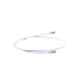 Patch Cord MC6 Modular Cat6 UTP, CM/LS0H, 0.91 Metros (3 Pies), Color Blanco, Versión Bulk (Sin Empaque Individual)
