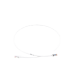 Patch Cord MC6 Modular Cat6 UTP, CM/LS0H, 3ft, Color Blanco