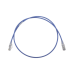 Patch Cord MC6 Modular Cat6 UTP, CM/LS0H, 0.91 Metros (3 Pies), Color Azul, Diámetro Reducido (28AWG)