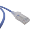 Patch Cord MC6 Modular Cat6 UTP, CM/LS0H, 0.91 Metros (3 Pies), Color Azul, Diámetro Reducido (28AWG)