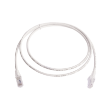 Patch Cord MC6 Modular Cat6 UTP, CM/LS0H, 1.52 Metros (5 Pies), Color Blanco, Versión Bulk (Sin Empaque Individual) Patch Cord MC6 Modular Cat6 UTP, CM/LS0H, 1.52 Metros (5 Pies), Color Blanco, Versión Bulk (Sin Empaque Individual)