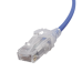 Patch Cord MC6 Modular Cat6 UTP, CM/LS0H, 1.52 Metros (5 Pies), Color Azul, Diámetro Reducido (28AWG)