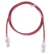 Patch Cord RJ45 6 UTP T568A/B CM/LSOH1 Rojo 2.13 Metros (7 Pies) 28AWG Patch Cord RJ45 6 UTP T568A/B CM/LSOH1 Rojo 2.13 Metros (7 Pies) 28AWG