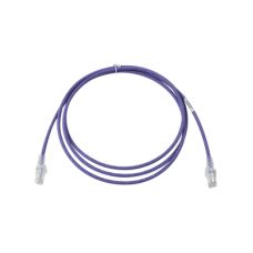 Patch Cord MC6 Modular Cat6 UTP, CM/LS0H, 2.13 Metros (7 Pies), Color Violeta, Versión Bulk (Sin Empaque Individual) Patch Cord MC6 Modular Cat6 UTP, CM/LS0H, 2.13 Metros (7 Pies), Color Violeta, Versión Bulk (Sin Empaque Individual)