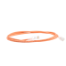 Patch Cord MC6 Modular Cat6 UTP, CM/LS0H, 2.13 Metros (7 Pies), Color Naranja, Diámetro Reducido (28AWG)