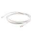 Patch Cord MC6 Modular Cat6 UTP, CM/LS0H, 3.05 Metros (10 Pies), Color Blanco, Versión Bulk (Sin Empaque Individual)