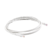 Patch Cord MC6 Modular Cat6 UTP, CM/LS0H, 3.05 Metros (10 Pies), Color Blanco, Versión Bulk (Sin Empaque Individual)