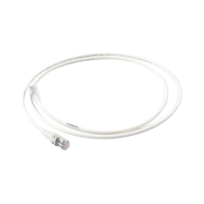Patch Cord Skinny Cat6A Blindado S/FTP, 1.52 Metros (5 Pies), Diámetro Reducido 28 AWG, Color Blanco Patch Cord Skinny Cat6A Blindado S/FTP, 1.52 Metros (5 Pies), Diámetro Reducido 28 AWG, Color Blanco