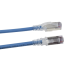 Patch Cord Skinny Cat6A Blindado S/FTP, 1.52 Metros (5 Pies), Diámetro Reducido 28 AWG, Color Azul
