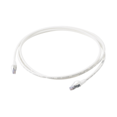 Patch Cord Skinny Cat6A Blindado S/FTP, 2.13 Metros (7 Pies), Diámetro Reducido 28 AWG, Color Blanco Patch Cord Skinny Cat6A Blindado S/FTP, 2.13 Metros (7 Pies), Diámetro Reducido 28 AWG, Color Blanco