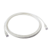 Patch Cord Skinny Cat6A Blindado S/FTP, 3.05 Metros (10 Pies), Diámetro Reducido 28 AWG, Color Blanco