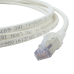 Patch Cord Skinny Cat6A Blindado S/FTP, 3.05 Metros (10 Pies), Diámetro Reducido 28 AWG, Color Blanco