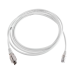 Patch Cord TERA Cat6A 1/10G Ethernet, de 4 Pares y Conector Modular, LS0H, Color Marfil, 15 Metros (49.21 Pies)