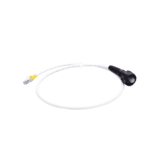 (XC6A-S10-B05) Patch Cord RJ45 Cat6A S/FTP T568A/B CM/LS0H1 Blanco Amarillo 3.05 Metros (10 Pies)