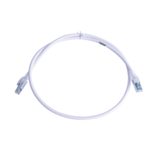Patch Cord Z-MAX Cat6A S/FTP, CM/LS0H, 0.91 Metros (3 Pies), Color Blanco, Versión Bulk (Sin Empaque Individual) Patch Cord Z-MAX Cat6A S/FTP, CM/LS0H, 0.91 Metros (3 Pies), Color Blanco, Versión Bulk (Sin Empaque Individual)